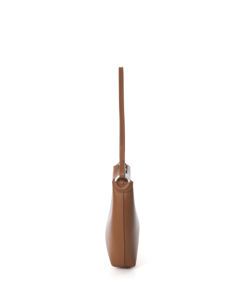 NIEPSEU Leather Panorama Bag [Tan]