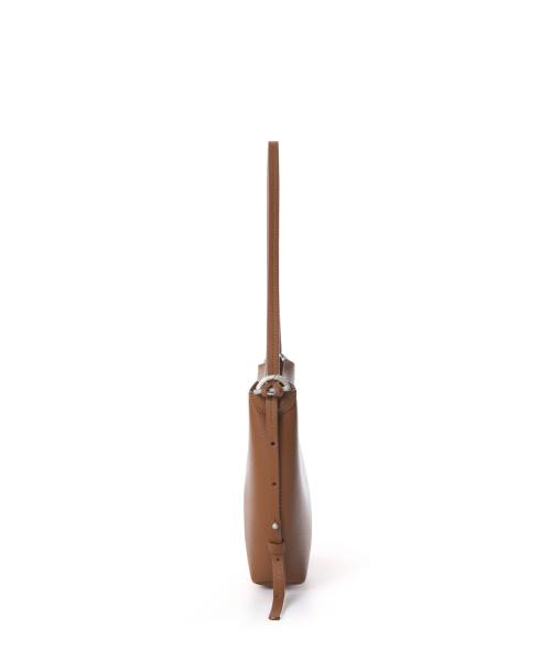 NIEPSEU Leather Panorama Bag [Tan]