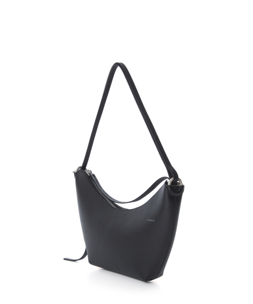 NIEPSEU Leather Panorama Bag [Tan]