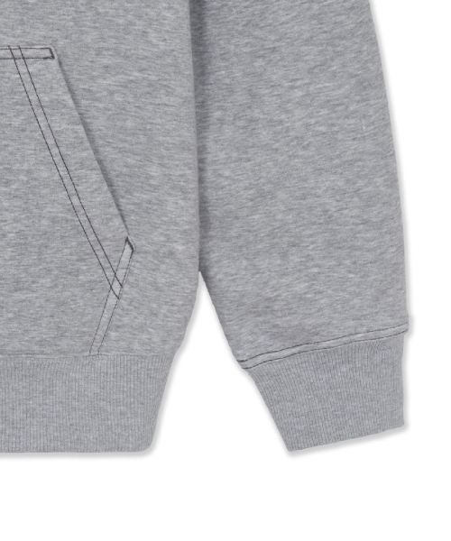 Basic Medium Logo Brusehd Hood Zip Up