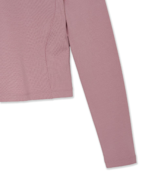 WOMENS BASIC LIGHT BRUSHED SLIM FIT LONG SLEEVE T-SHIRTS