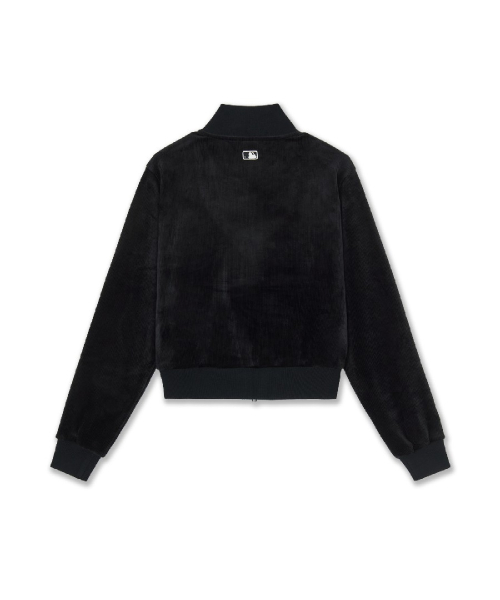WomenS Varsity Small Cursive Velvet Track Top