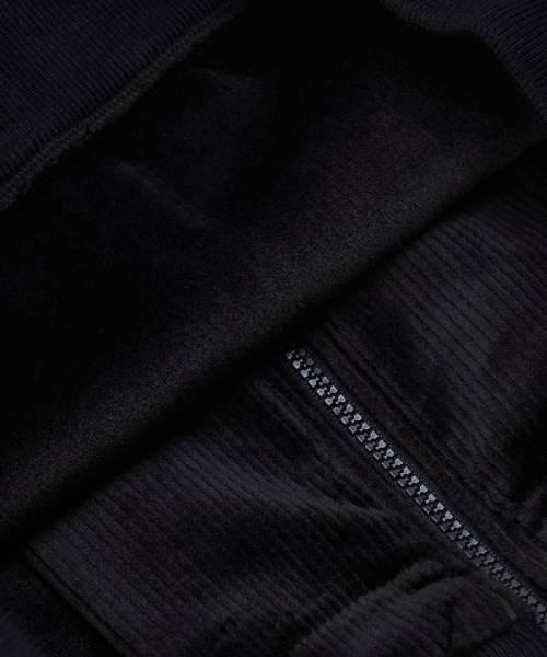 WomenS Varsity Small Cursive Velvet Track Top