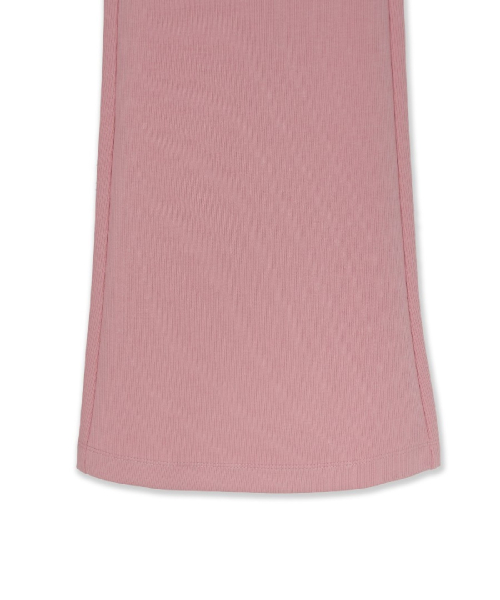 Womens Varsity Ribbed Flare Pants