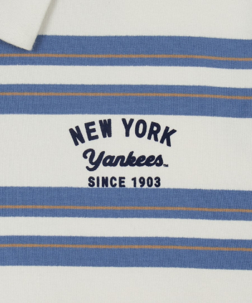 Basic Stripe Collar Button Sweatshirts