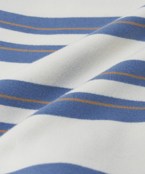 Basic Stripe Collar Button Sweatshirts