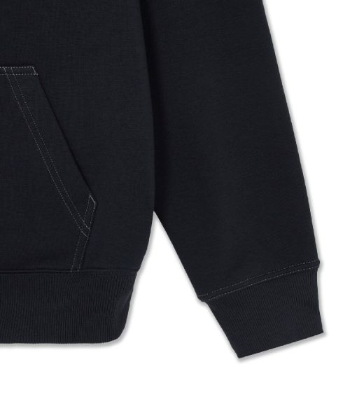 Basic Medium Logo Brusehd Hood Zip Up