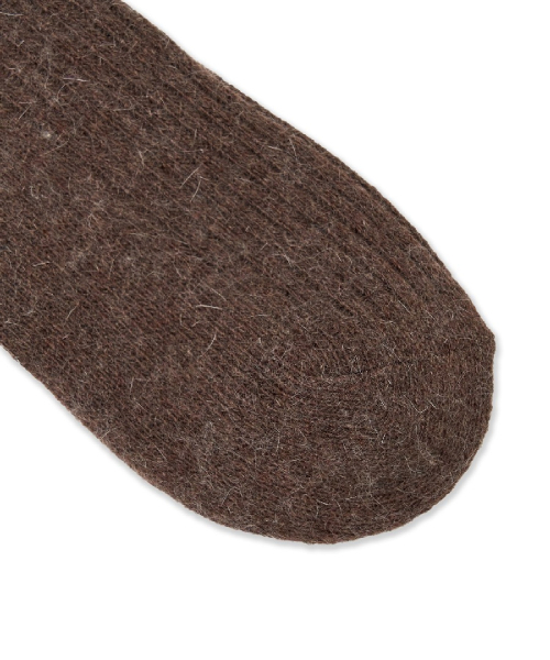Fluffy Stripe Crew Socks