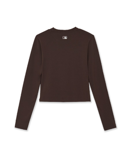 WOMENS BASIC LIGHT BRUSHED SLIM FIT LONG SLEEVE T-SHIRTS