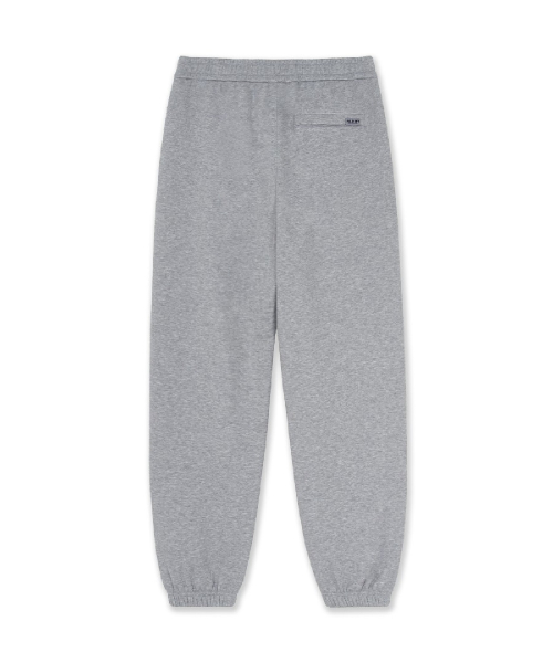 Basic Small Logo Brushed Jogger Pants