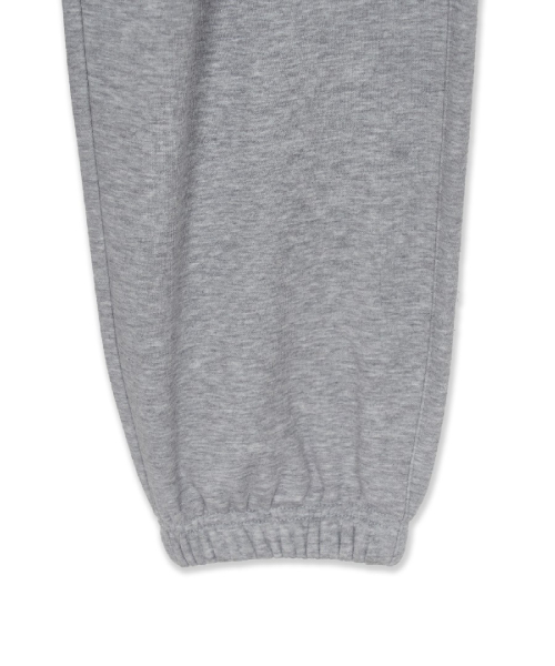 Basic Small Logo Brushed Jogger Pants