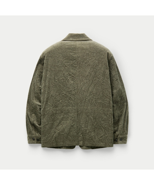 SAGE DE CRET CODUROY CRINKLE WORK JACKET SVUAW26255KHX