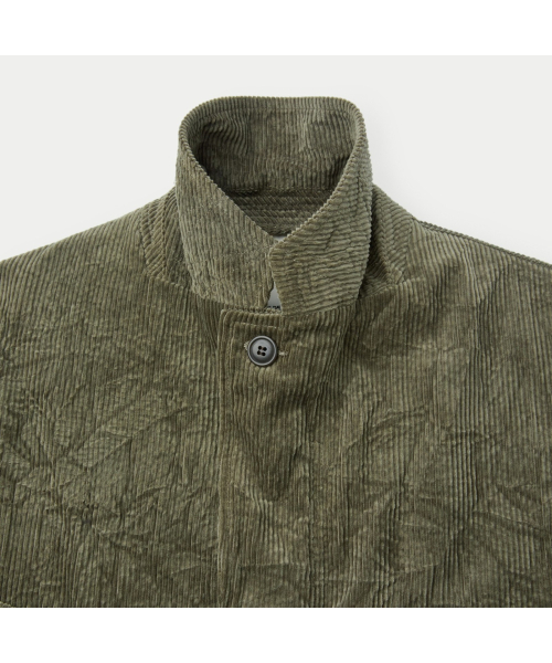 SAGE DE CRET CODUROY CRINKLE WORK JACKET SVUAW26255KHX