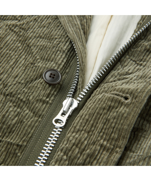 SAGE DE CRET CODUROY CRINKLE WORK JACKET SVUAW26255KHX