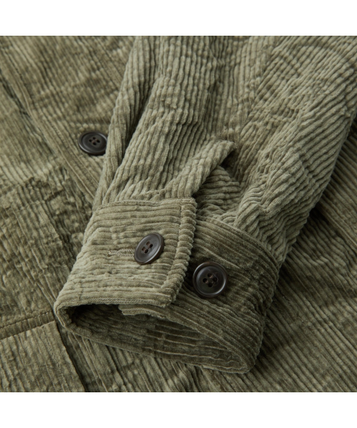 SAGE DE CRET CODUROY CRINKLE WORK JACKET SVUAW26255KHX