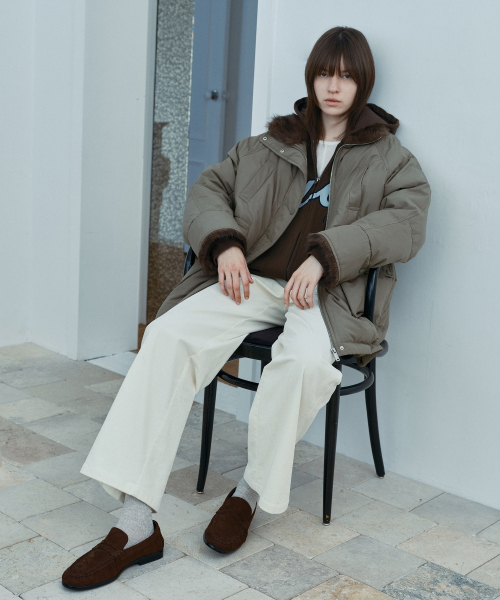 Fur Parka Down Jumper J1DJ721A