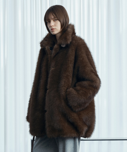 Reversible Half-Fur Jacket J1RF720E