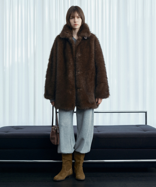Reversible Half-Fur Jacket J1RF720E