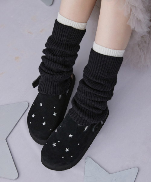 TOPI Star Dust Clogs Black OZV5GA391B