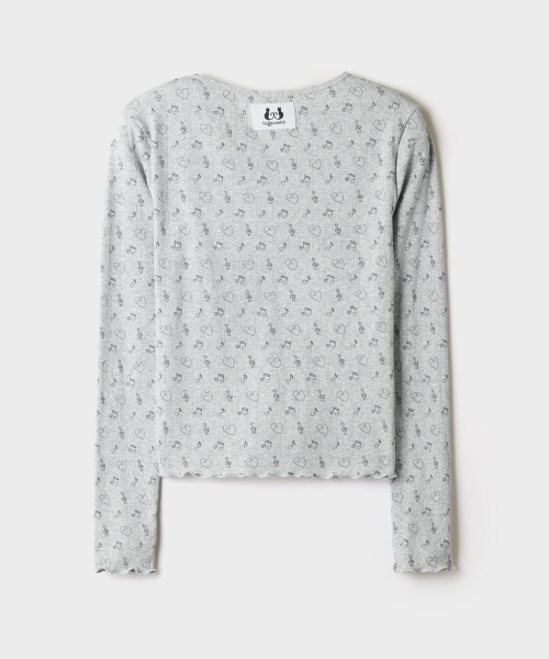 [HUGYOURSKIN X SPAO] Pajamas (Gray)_SPPPG4VU17