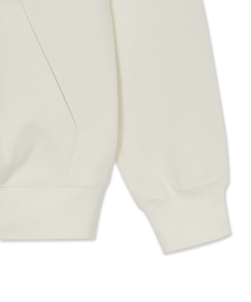 Basic Back Graphic Brushed Hoodie