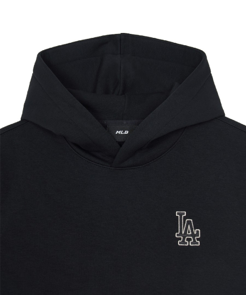 Basic Back Graphic Brushed Hoodie