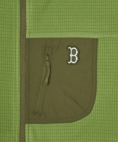 Light Fleece Hood Zip-Up
