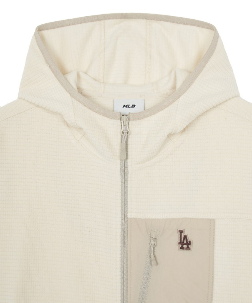 Light Fleece Hood Zip-Up