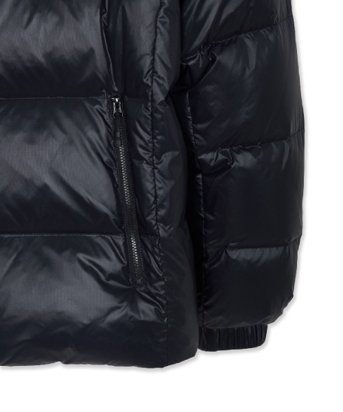 Mega Logo Quilt Mid Light Short Down Jkt