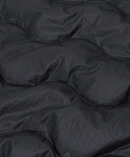 WomenS Gorpcore Wave Quilt Hood Light Down Jkt