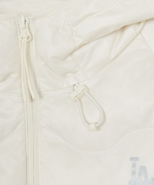 WomenS Gorpcore Wave Quilt Hood Light Down Jkt