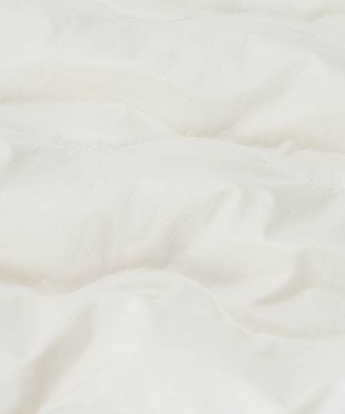 WomenS Gorpcore Wave Quilt Hood Light Down Jkt