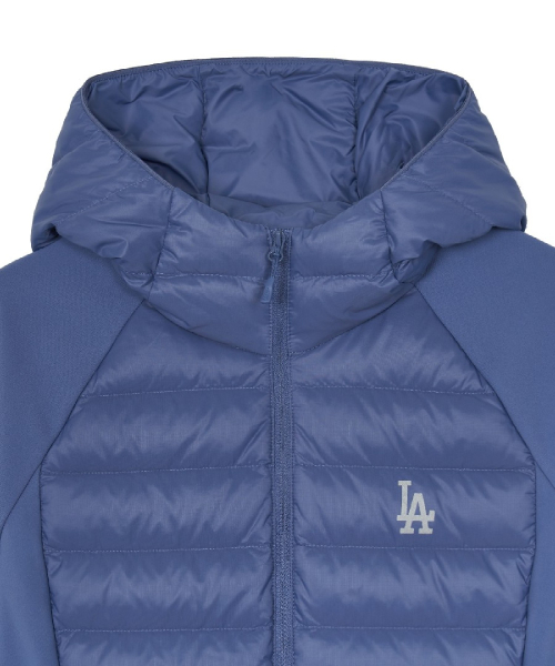 WomenS Jersey Mix Slim Fit Goose Light Down Jkt