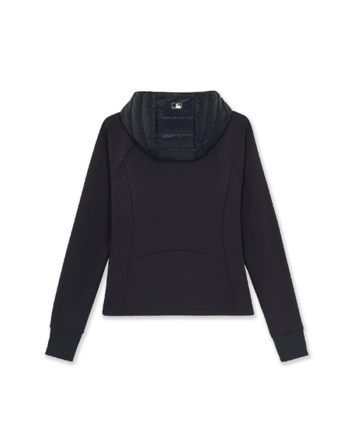WomenS Jersey Mix Slim Fit Goose Light Down Jkt