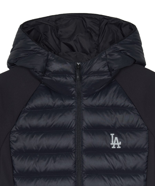 WomenS Jersey Mix Slim Fit Goose Light Down Jkt