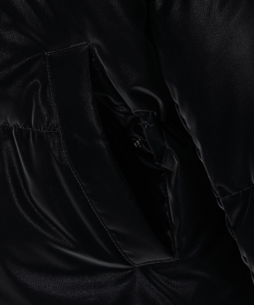 WomenS Matt Glossy Crop Down Jkt