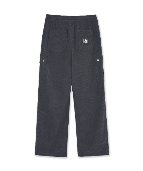 Vintage Corduroy Cargo Wide Pants