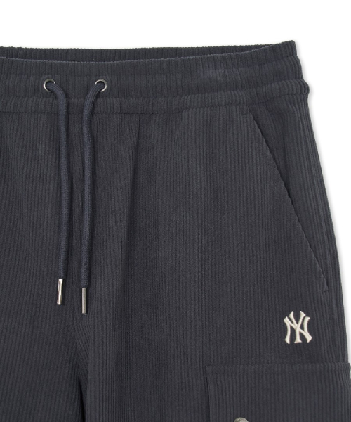 Vintage Corduroy Cargo Wide Pants