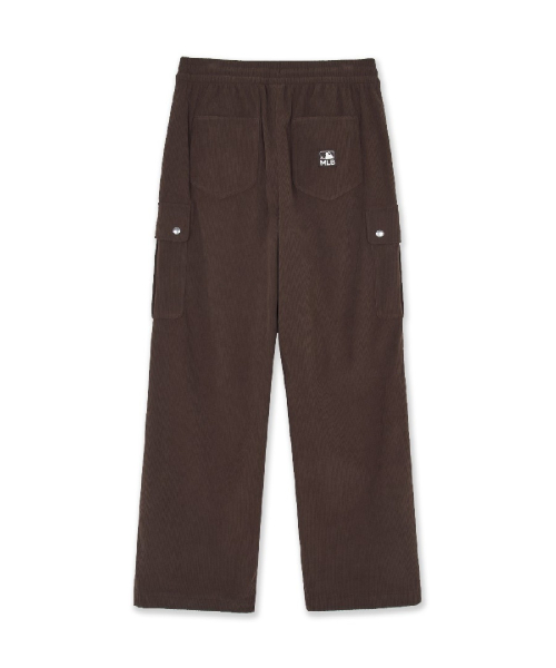 Vintage Corduroy Cargo Wide Pants