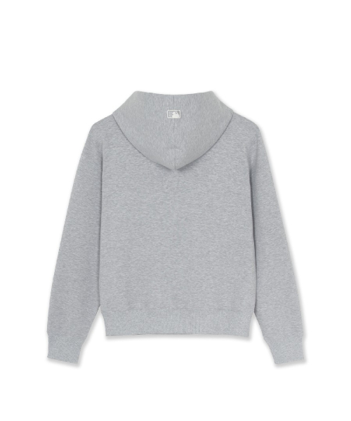 BASIC SERIFF BIG LETTERING LOGO HOODIE
