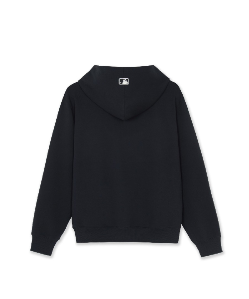 BASIC SERIFF BIG LETTERING LOGO HOODIE