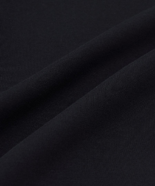BASIC SERIFF BIG LETTERING LOGO HOODIE