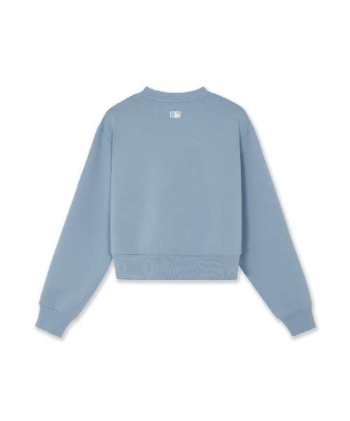 WOMENS BASIC SERIFF BIG LETTERING LOGO SWEATSHIRTS