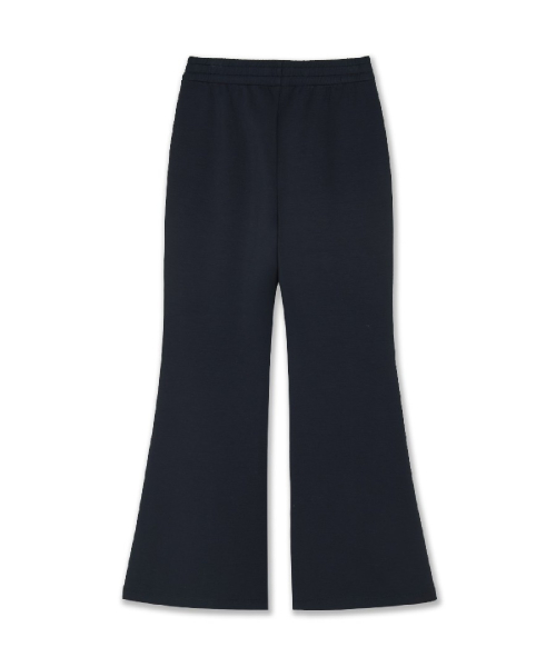 WOMENS BASIC MODAL BRUSHED WIDE FLARE PANTS