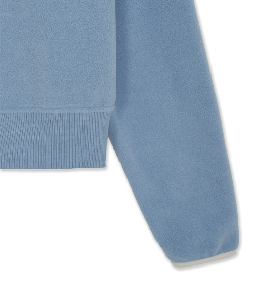 WomenS Basic Sportive Fleece Half Zip Sweatshirts