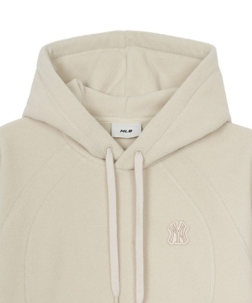 WomenS Basic Sportive Fleece Crop Hoodie