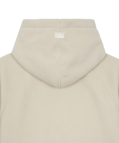 WomenS Basic Sportive Fleece Crop Hoodie