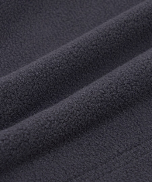 BASIC SMALL LOGO FLEECE STITCH WIDE PANTS