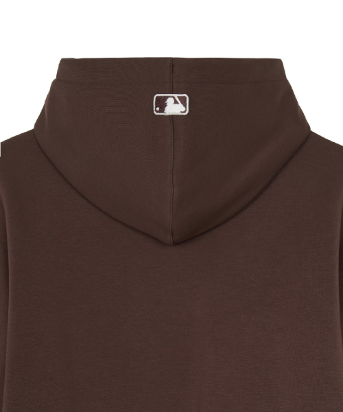 Basic Small Logo Brushed Hoodie