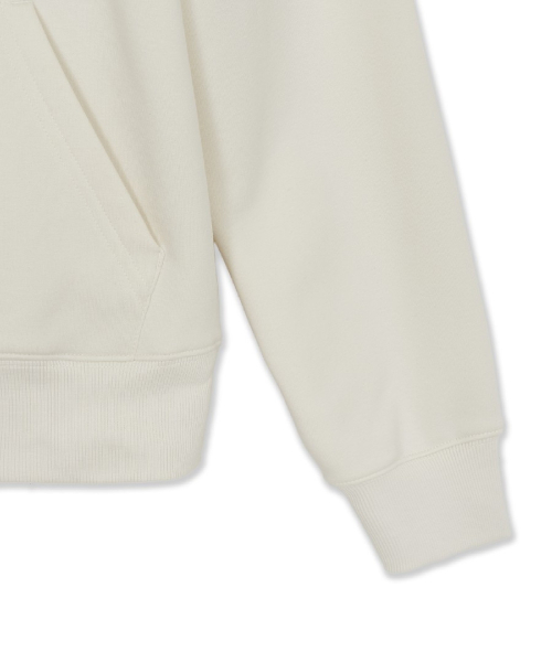 Basic Small Logo Brushed Hoodie